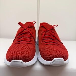 Nike Red Slip-On Sneakers